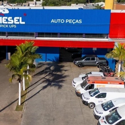 Entrada da auto peças da Cia Diesel